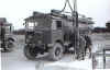AEC Matador fuel bowser.