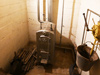 A heating plant room of an R608 bunker.