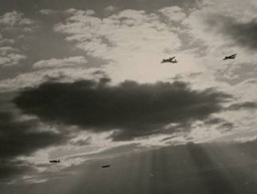 Stirling Squadron 'Night Flight' over Europe (1944)
