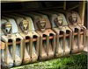 Petrol cans.