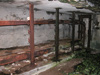 French ammunition storage shelves.