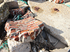 Brick work from a bunkers escape.