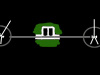 Plan of how the R134 was connected to the gun pits.
