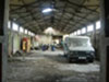 Inside a gymnasium at RAF Langar.