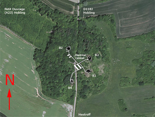 Hobling (A23), Ligne Maginot