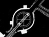 Plan of the turntable. The gun sat on rails and they sat on a large turntable.