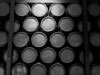 Powder barrels.
