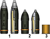 7.62cm ammunition.