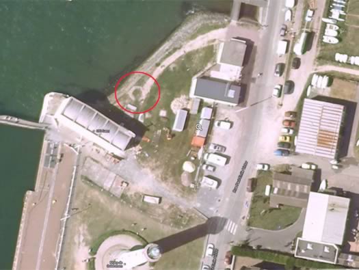Wn07 Ouistreham,
Pointe du Siège.