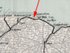 Plan of the railway line that passed through Ver-sur-Mer.