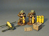 British gunners setting fuzes.