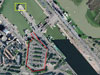 The plan today, the basin is a car park and the quay has had all the bunkers removed.