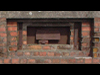 A shutter for a pillbox embrasure.