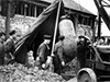 Navy Bomb Disposal ratings at work.