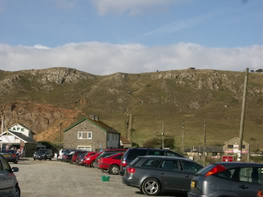Brean Down, Somerset. Bombing Range