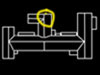 Plan of the Officers Mess.
