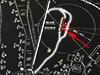 Plan of the bomb store.