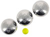 Petanque balls.