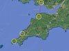 Route including Barnstaple.