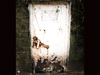 SNCF air raid shelter door, probably Cherbourg station.