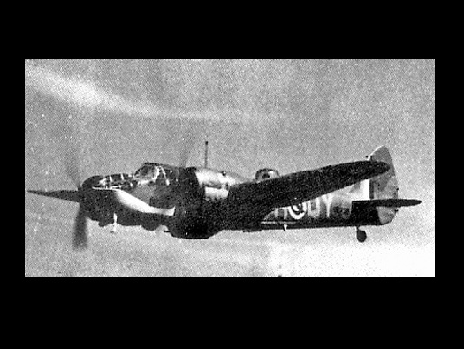 Sqn. Ldr. PE Drew & FO. B Nokes-Cooper.