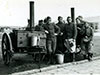 Horse drawn field cookers.