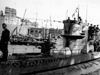 U-Boat in Brest harbour.