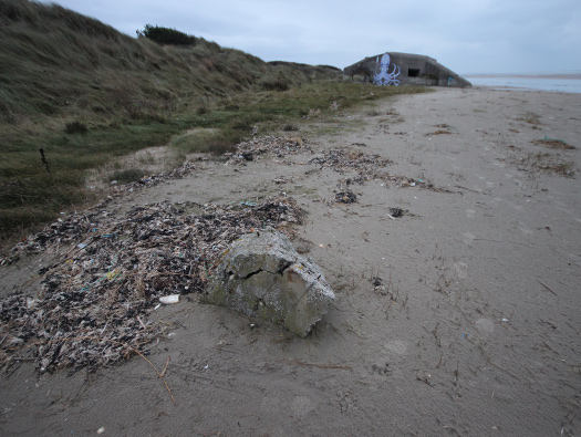 Wn03 Plage au sud , StP Dannes