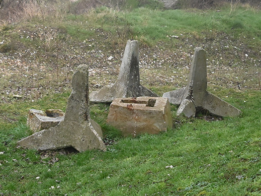 Batterie Fort Mahon Plage nord est.
