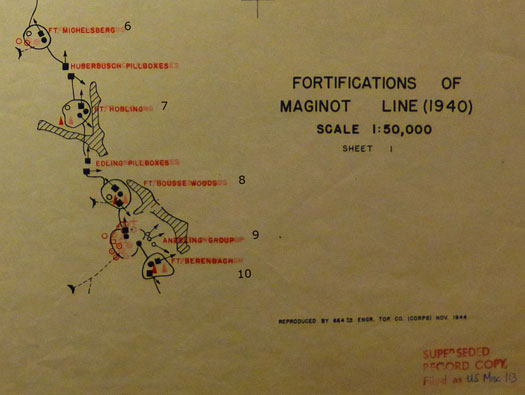 Bois de Boussé (A24), Ligne Maginot 