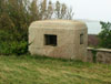 Chimney and escape hatch.