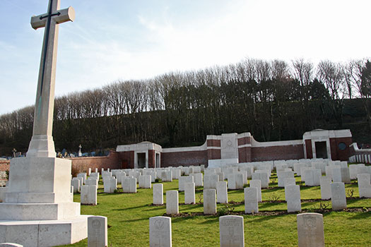 Le Tréport Military Cemetery..