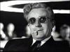 Dr Strangelove & his side kick walking into their underground bunker HQ's.