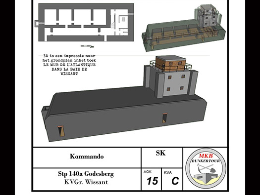 Wn140a Godesberg Flak Kommando, St Inglevert