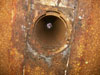 A periscope hole..