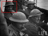 The soldier in the red square is a friends father being evacuated from Dunkirk.