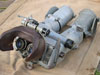The guns used a binocular sight a bit like this one and had two sets for each gunner who sat one left & one right of the gun inside the shield.