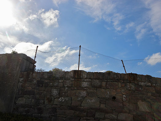 Alderney, Panzermauer 12,  Platte Saline