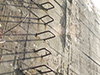 Steel ladders.
