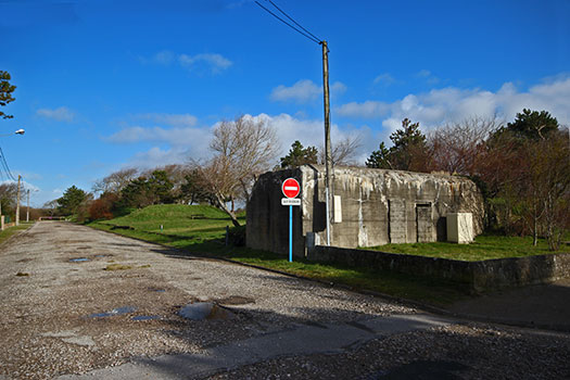 Batterie Fort Mahon Plage nord est.