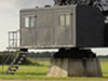 Würzburg radar cabin.