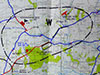 Area 'W' with D1 Dewlish, D3 Yellowham and D6 Piddlehinton Camp. Three of the D-Camps.