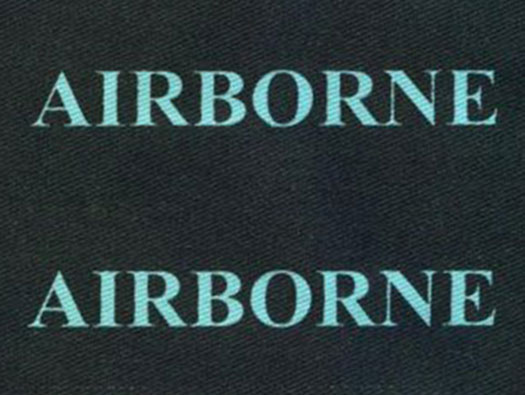 Airborne.