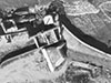 This casemate was tucked away behind some walls know wonder it was not damaged by gunfire from the sea.