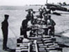 Bomb trolley.