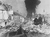 The bombing of Plymouth.