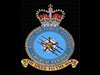 The RAF Church Fenton crest presented in 1953. "With Speed to the Mark".