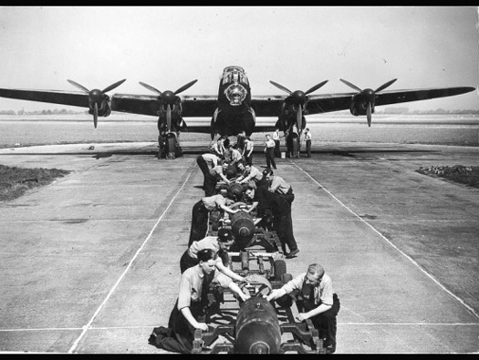 Avro Lancaster 1945 Night Bombers.