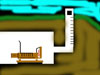 Plan of how the generator may have been set up in this room.