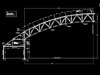 Half section of the roof.
